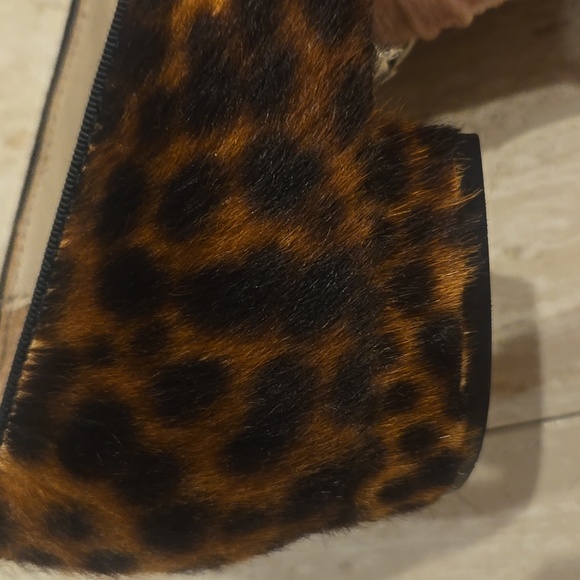 Boden Anthropologie Amelie Cheetah Print Calf Hair Flats with Mini Heel - Picture 5 of 13